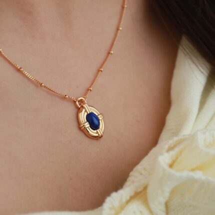 Light Retro Court Style Natural Lapis Lazuli Series