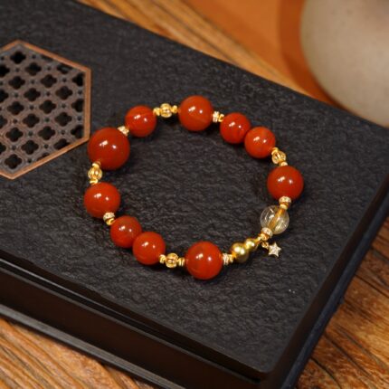 South Red Crystal Bracelet