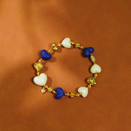 Peach Mammoth Lapis Bracelet