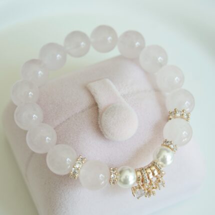 Pink Oxygen Amulet Bracelet
